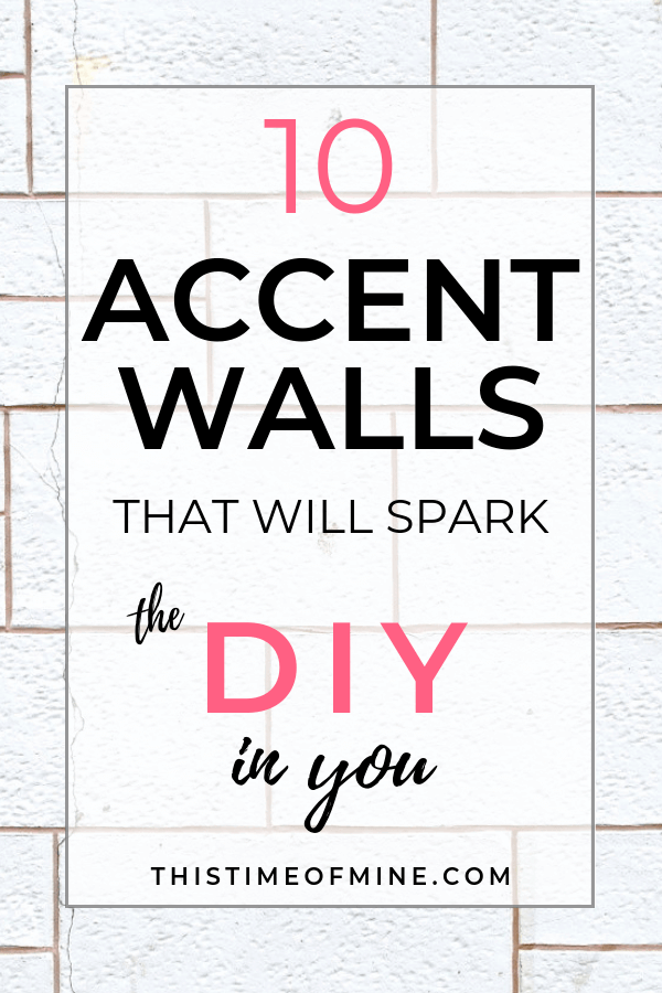 accent walls | Accent wall ideas | wall ideas | dress up walls | DIY tutorials | statement wall | interior design | design ideas