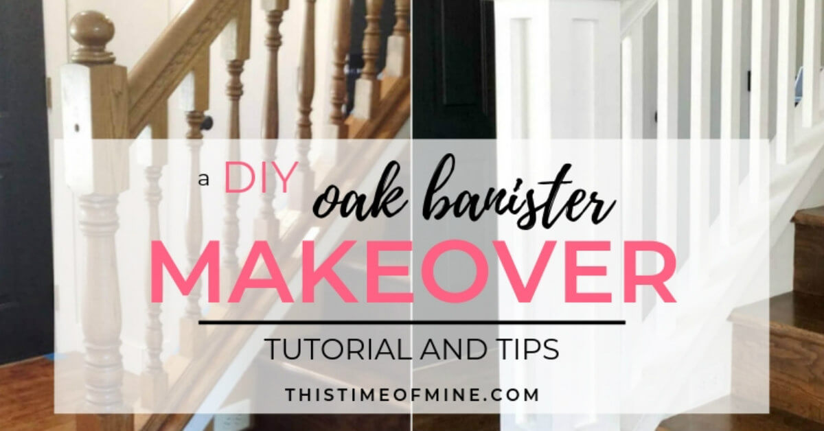A DIY Stair Makeover: Tutorial And Tips - This Time of Mine