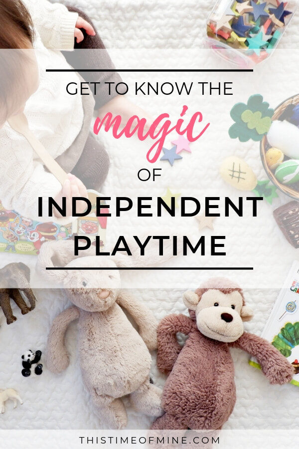Independent Playtime | solo play | play by themselves | play alone | quiet time | play independently | babywise | toddlerwise | preschoolwise | encourage independence | babies | toddlers | preschool