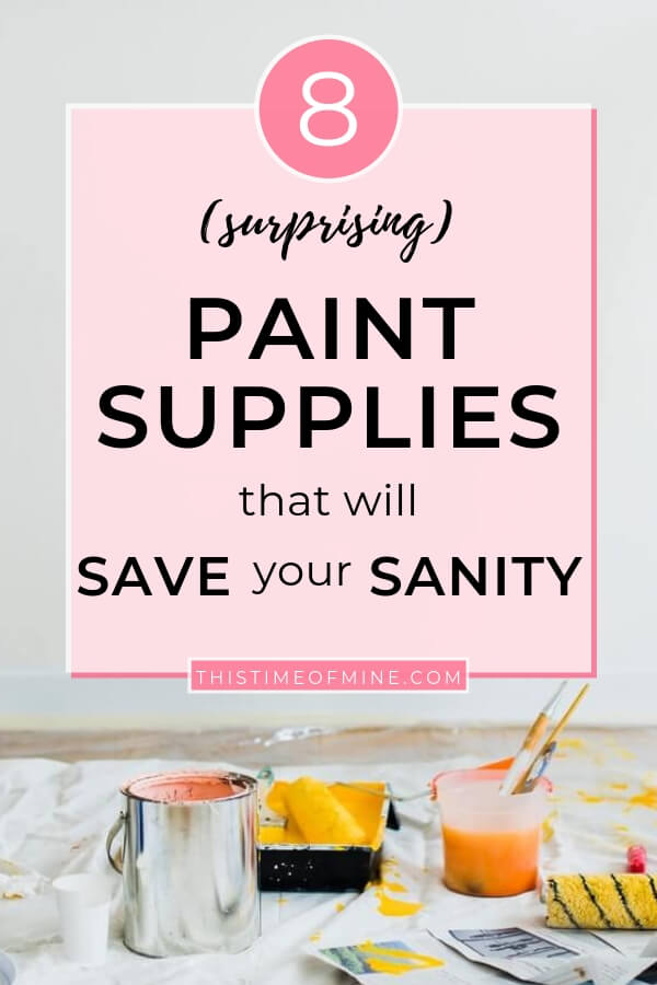 paint supplies | paint a room | painting | painting tips | house projects | DIY