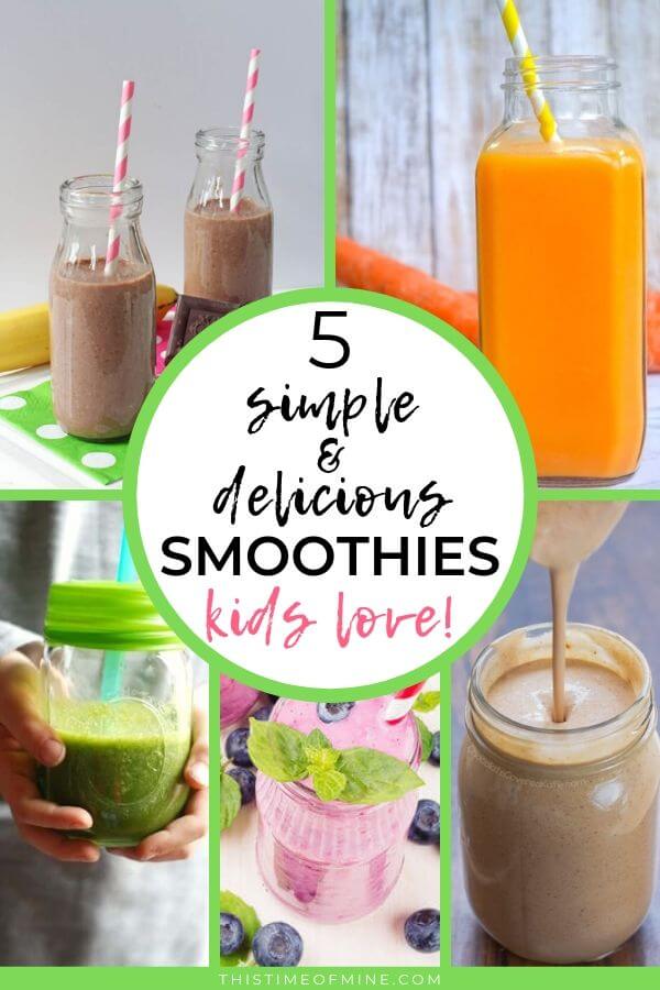 simple and delicious smoothies | easy recipes | simple smoothies | healthy | kids nutrition | picky eaters | children | toddlers | school lunch | summer treats | lunch ideas | breakfast ideas