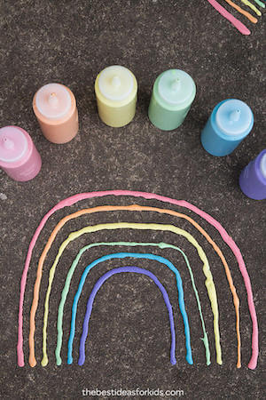puffy sidewalk chalk paint | This Time Of Mine