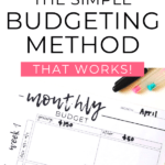 budgeting method | This Time Of Mine