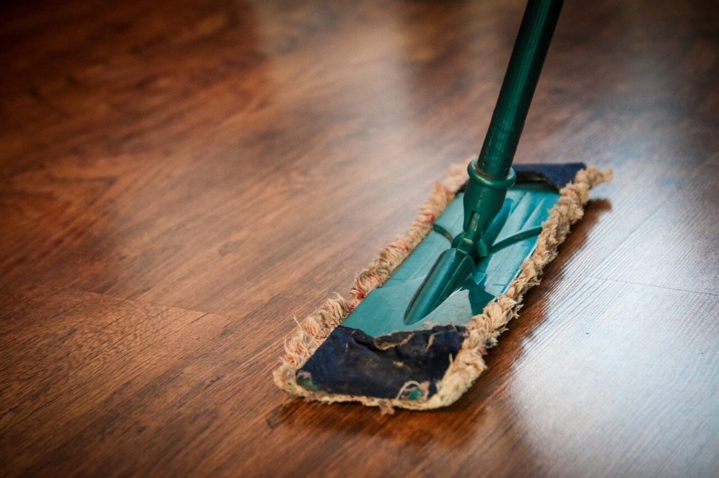 dust mop | 15-minute cleaning tips | This Time Of Mine