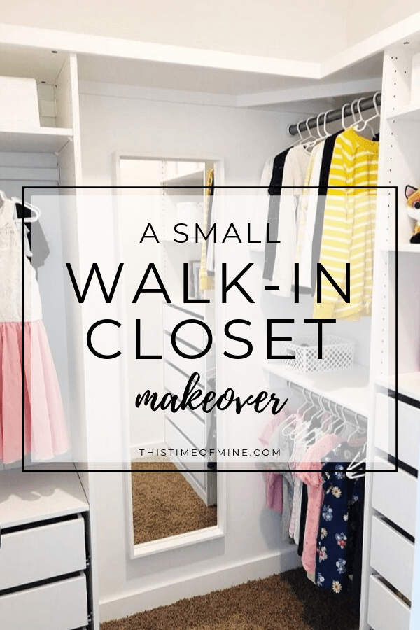 Small Walk-In Closet Makeover Using IKEA PAX