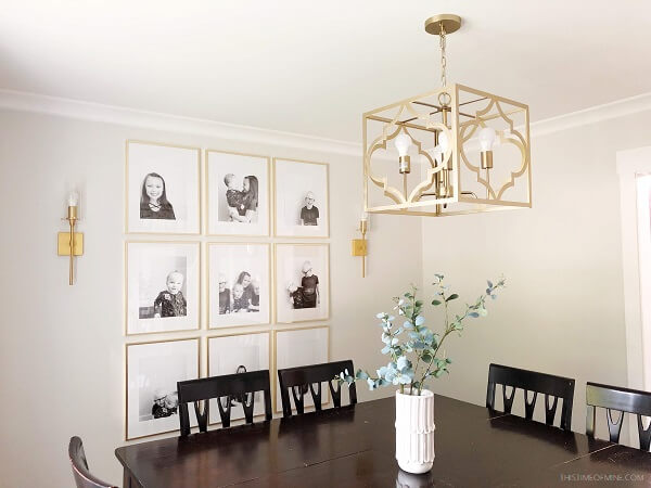 small dining room | before and after