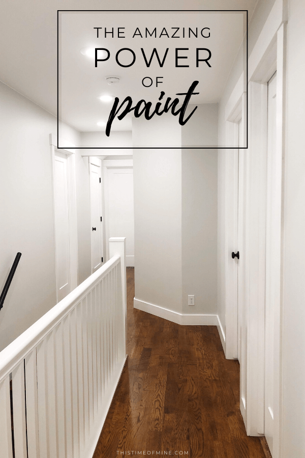 the power of paint | before and after