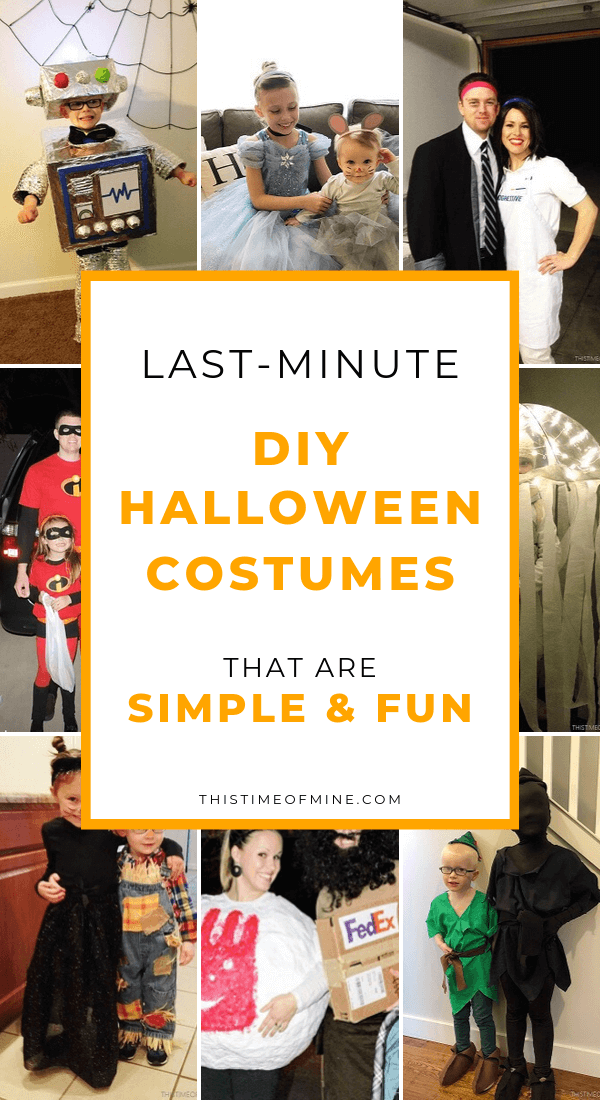 Last-Minute Halloween Costume Ideas That Are Simple And Fun - This Time ...