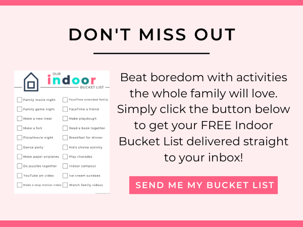 Indoor Bucket List | This Time Of Mine