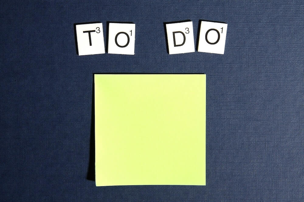 to do list | This Time Of Mine