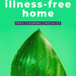 illness-free home | things to clean | This Time Of Mine